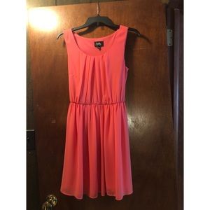 By&By sleeveless pink Fit & Flare dress-Juniors
